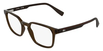 Lacoste L4006 210 Occhiali Da Vista Marroni Per Uomo (solo Montatura) In Brown