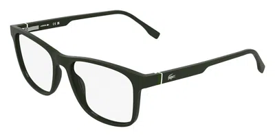 Lacoste L4007mag-set With Clip-on 301 Men's Glasses Green Size 54 - Free Lenses - Blue Light Block Available In Gold