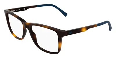 Lacoste L4013 214 Men's Glasses Tortoiseshell Size 55 - Free Lenses - Blue Light Block Available In Burgundy