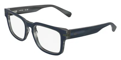 Lacoste L4016 410 Men's Glasses Blue Size 52 - Free Lenses - Blue Light Block Available In Orange