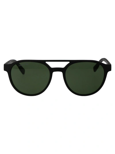 Lacoste L6008s Sunglasses In 002 Matte Black