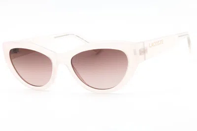 Lacoste L6013s Cat-eye Sunglasses In Beige