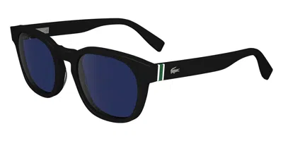 Lacoste L6015s 001 Men's Sunglasses Black Size 49