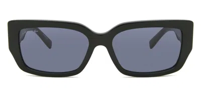 Lacoste L6021s 001 Women's Sunglasses Black Size 55