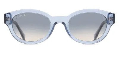 Lacoste L6024s 400 Women's Sunglasses Blue Size 52 In Pink