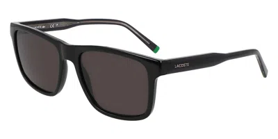 Lacoste L6025s 001 Men's Sunglasses Black Size 56