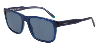 Lacoste L6025s 410 Men's Sunglasses Blue Size 56
