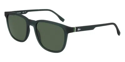 Lacoste L6029s N 301 Men's Sunglasses Green Size 53 In Red