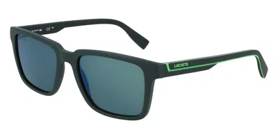 Lacoste L6032s N 301 Men's Sunglasses Green Size 54