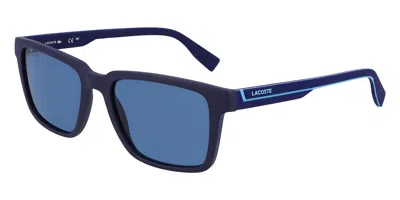 Lacoste L6032s N 424 Men's Sunglasses Blue Size 54