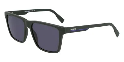 Lacoste L6039s N 301 Men's Sunglasses Green Size 57