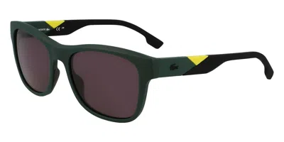Lacoste L6043s 301 Men's Sunglasses Green Size 56
