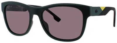Lacoste L6043s Plastic Sunglasses For Men, 56-18-145 In 301 - Matte Green/grey / Grey