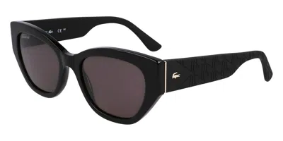 Lacoste L6047s N 001 Women's Sunglasses Black Size 54 In Multi