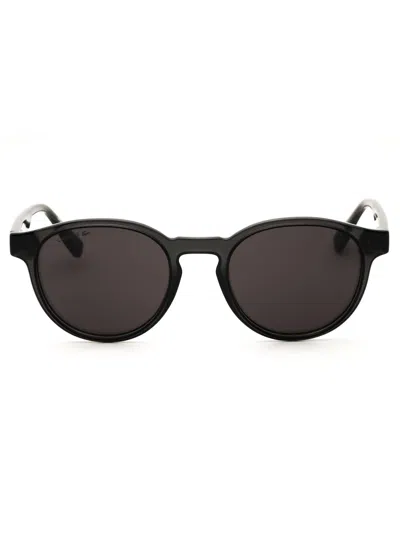 Lacoste L6055sn Sunglasses In Transparent Dark Grey/grey