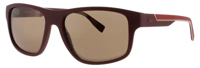 Lacoste L6057s Men's Sunglasses, 57-17-145 Plastic Frame With Case Included