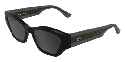 Lacoste L6072s 001 Women's Sunglasses Black Size 52