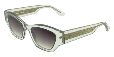 Lacoste L6072s 301 Women's Sunglasses Green Size 52