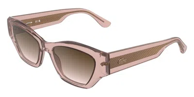 Lacoste L6072s 662 Women's Sunglasses Pink Size 52