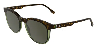 Lacoste L6073s 223 Occhiali Da Sole Verdi Per Uomo In Multi