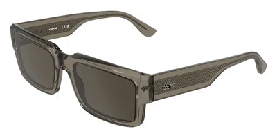 Lacoste L6082s 200 Men's Sunglasses Brown Size 55