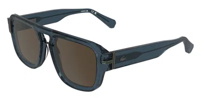 Lacoste L6094s 410 Men's Sunglasses Blue Size 53