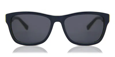 Lacoste L683s 414 Men's Sunglasses Blue Size 55