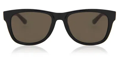 Lacoste L734s 001 Occhiali Da Sole Neri Per Uomo In Transparent