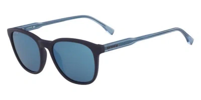 Lacoste L864s 424 Women's Sunglasses Blue Size 53 In Green