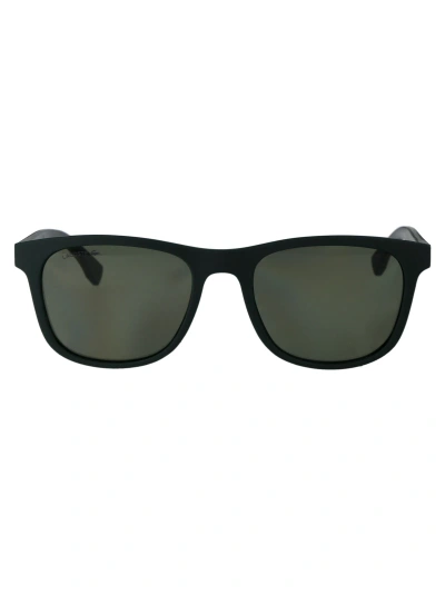 Lacoste L884s Sunglasses In 315 Matte Green