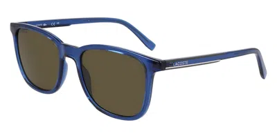 Lacoste Sunglasses Transparent Blue In Multi