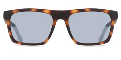 Lacoste L957s 230 Men's Sunglasses Tortoiseshell Size 56 In Brown