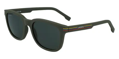 Lacoste L958s 301 Men's Sunglasses Green Size 54