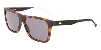 Lacoste L972s 230 Men's Sunglasses Tortoiseshell Size 57 In Brown