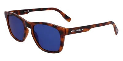Lacoste L988s 240 Men's Sunglasses Tortoiseshell Size 54 In Brown