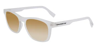 Lacoste L988s 970 Men's Sunglasses Clear Size 54 In Transparent