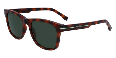 Lacoste L995s N 214 Men's Sunglasses Tortoiseshell Size 53 In Brown