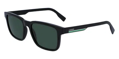 Lacoste L997s 001 Occhiali Da Sole Neri Per Uomo In Black