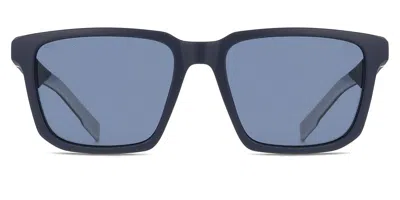 Lacoste L999s 401 Men's Sunglasses Blue Size 55 In Black