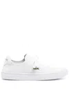 Lacoste La Piquée 2.0 Leather Sneakers In 白色