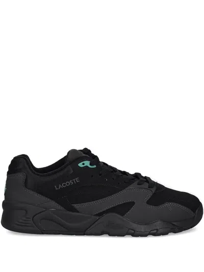 Lacoste Lace-up Sneakers In Black