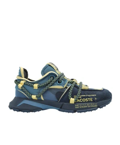 Lacoste Lace-up Sneakers In Blue