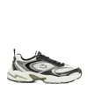 Lacoste Storm 96 2k Mesh-panelled Sneakers In White