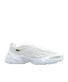 Lacoste Storm 96 2k Mesh-panelled Sneakers In White