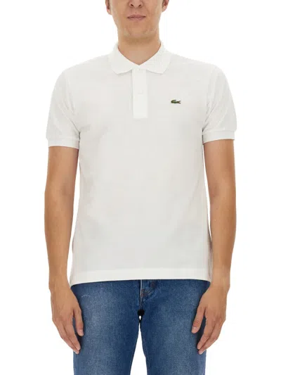 Lacoste Classic Piqué Polo In White