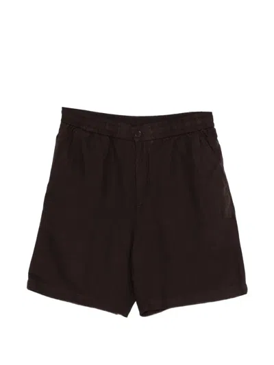 Lacoste Elasticated-waist Pocket Shorts In Animal Print