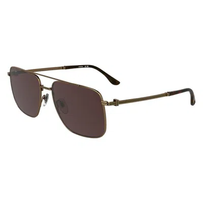 Lacoste Square-frame Sunglasses In Black
