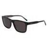 Lacoste Casual Elegance 56mm Rectangular Sunglasses