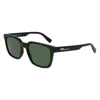 Lacoste Rectangular Sunglasses L6028 S 1 In Black