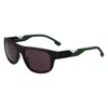 Lacoste L6042s 55mm Rectangular Sunglasses In Black
